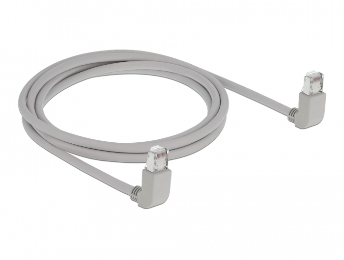 Delock Netzwerkkabel RJ45 Cat.5e SF/UTP oben / oben gewinkelt 2 m #3 