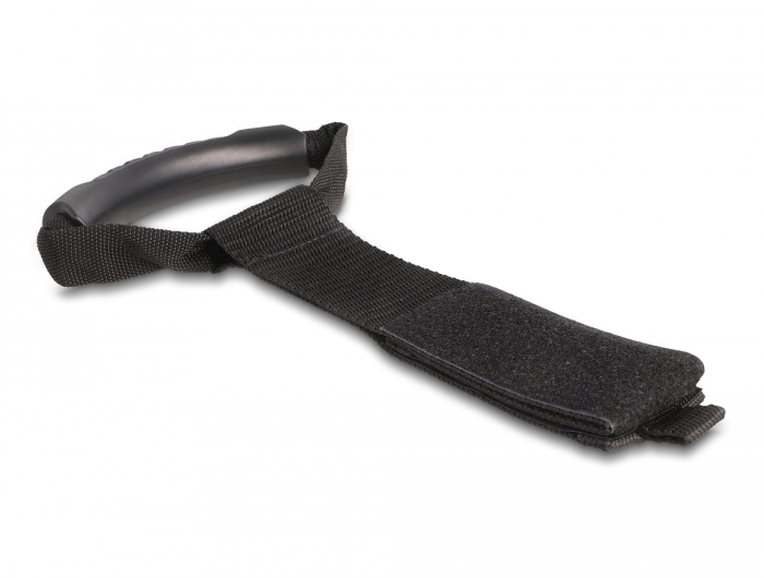 Delock Tragegurt mit Klettverschluss L 435 x B 50 mm schwarz 2 Stück #2 
