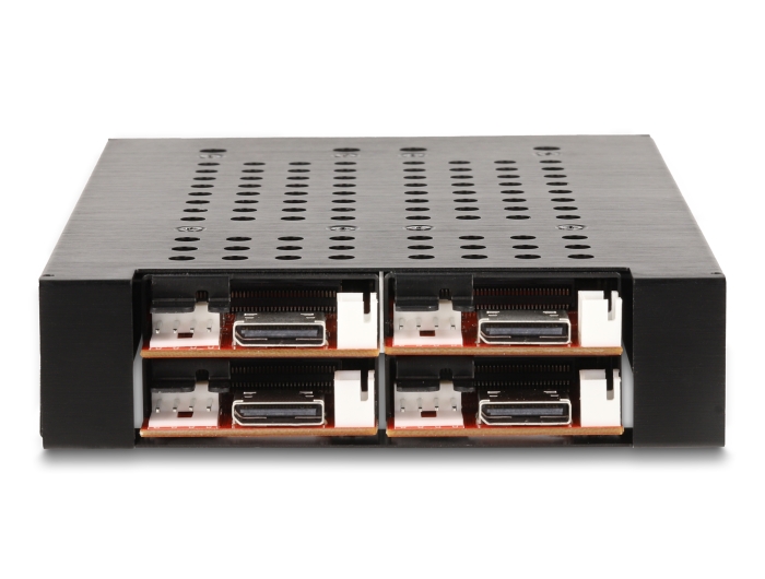 Delock 3.5″ Wechselrahmen für 4 x M.2 NVMe SSD mit OcuLink SFF-8612 Anschluss #5 