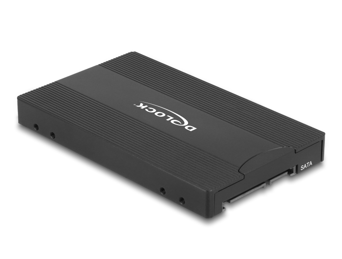 Delock Konverter M.2 Key M NVMe SSD zu U.2 oder M.2 Key B SATA SSD zu SATA - werkzeugfrei #2 