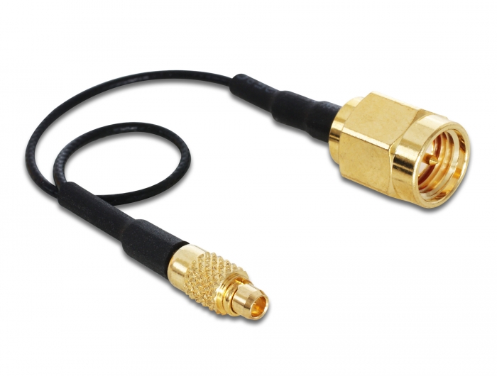 Delock Antennenkabel SMA Stecker zu MMCX Stecker 1.13 120 mm #2 