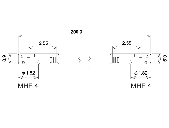 Delock Antennenkabel I-PEX Inc., MHF® 4L Stecker zu I-PEX Inc., MHF® 4L Stecker 1,13 20 cm #2 