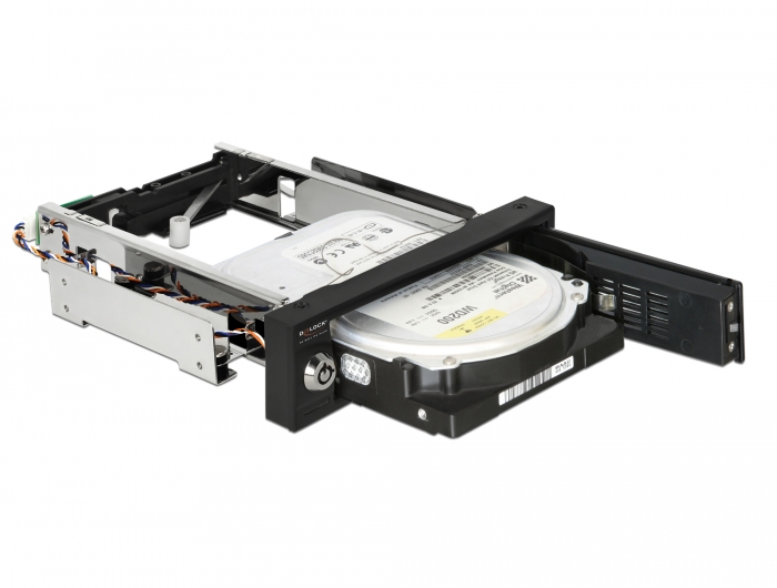 Delock 5.25″ Wechselrahmen für 1 x 3.5″ SATA HDD #5 