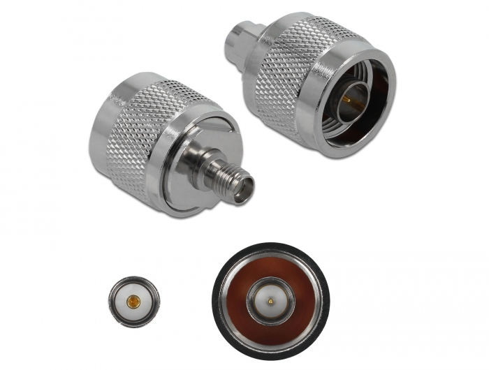 Delock Adapter N Stecker zu SMA Buchse 10 GHz #1 