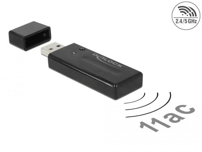 Delock USB 3.0 Dualband WLAN ac/a/b/g/n Stick 867 + 300 Mbps #1 