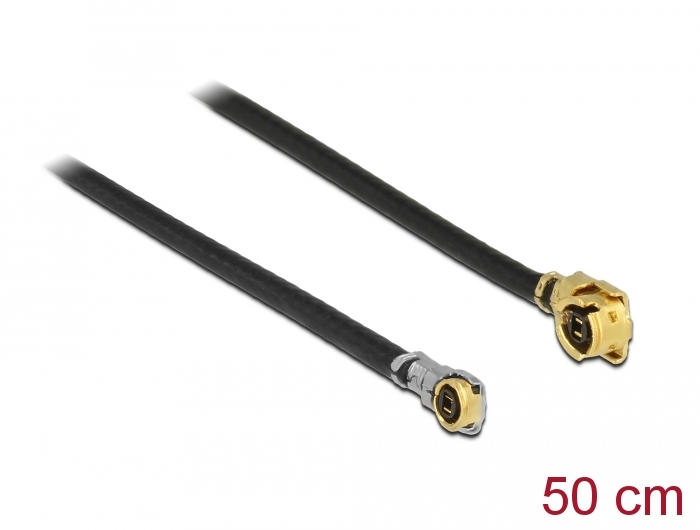 Delock Antennenkabel I-PEX Inc., MHF® I Stecker zu I-PEX Inc., MHF® 4L Stecker 1,13 50 cm #1 