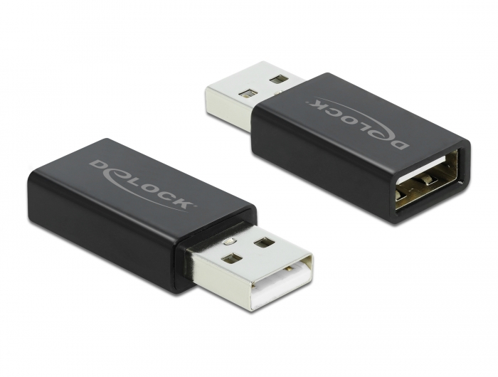 Delock USB 2.0 Adapter Typ-A Stecker zu Typ-A Buchse Datenblocker #1 