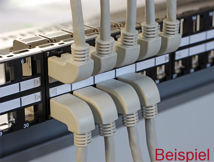 Delock Netzwerkkabel RJ45 Cat.5e SF/UTP oben gewinkelt / gerade 2 m #3 