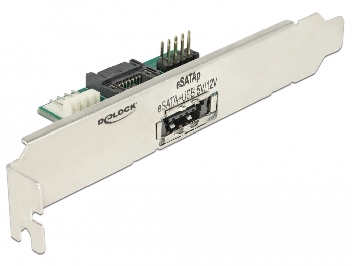 Delock Slotblech 1 x eSATApd 5 V / 12 V #3 