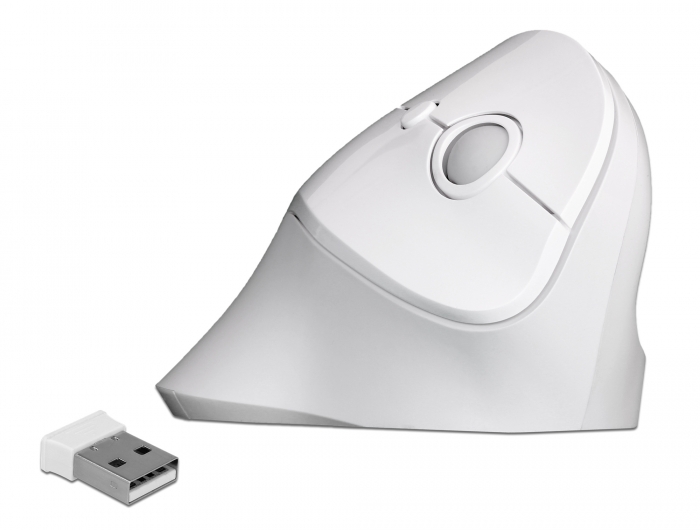 Delock Ergonomische USB Maus vertikal - kabellos #1 