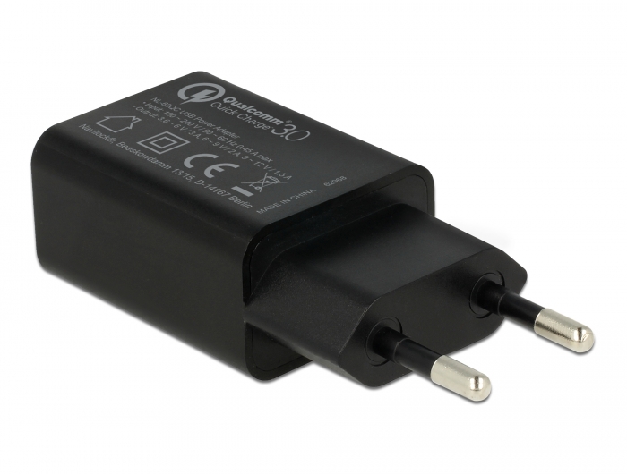 Navilock Ladegerät 1 x USB Typ A mit Qualcomm® Quick Charge™ 3.0 schwarz #3 
