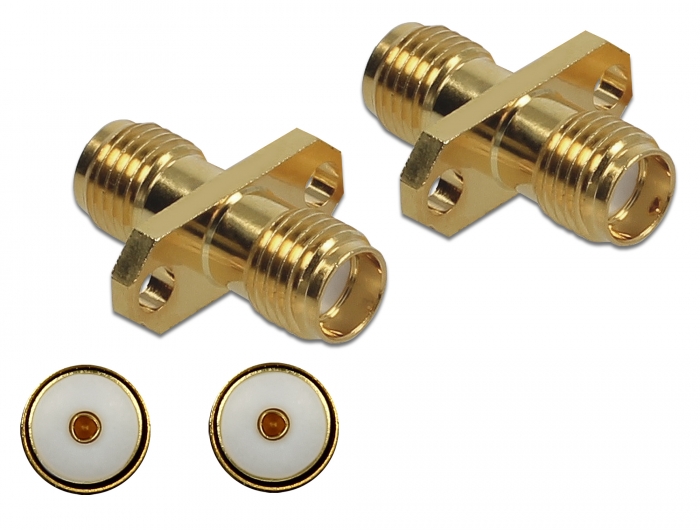 Delock Adapter SMA Buchse zu SMA Buchse zum Einbau 10 GHz #1 