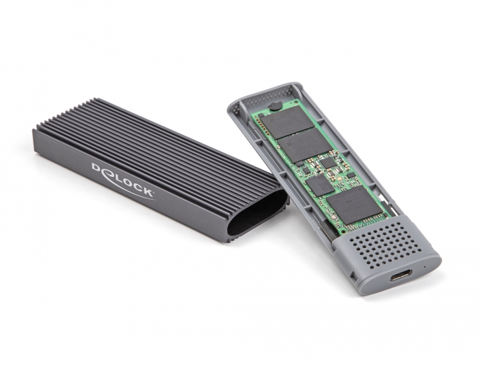 Delock Externes USB Type-C™ Combo Gehäuse für M.2 NVMe PCIe oder SATA SSD - werkzeugfrei #8 