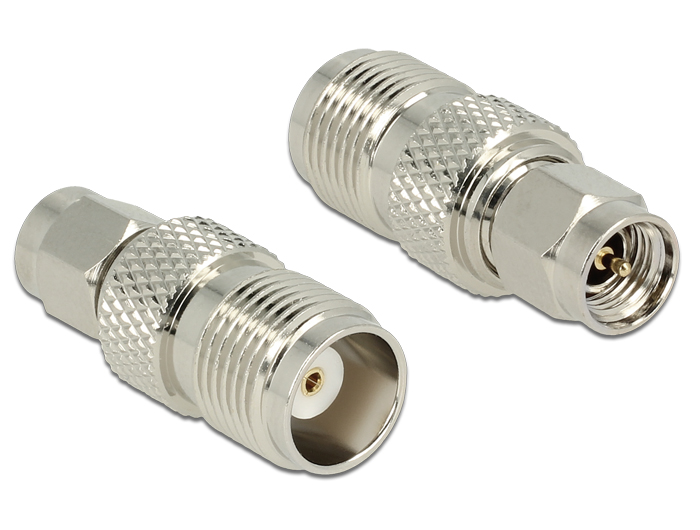 Delock Adapter TNC-Buchse auf SMA-Stecker #2 