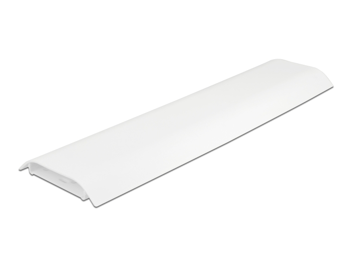 Delock Kabelkanal selbstklebend mit Kabelbefestigung 85 x 10 mm - Länge 300 mm 2 Stück weiß #4 