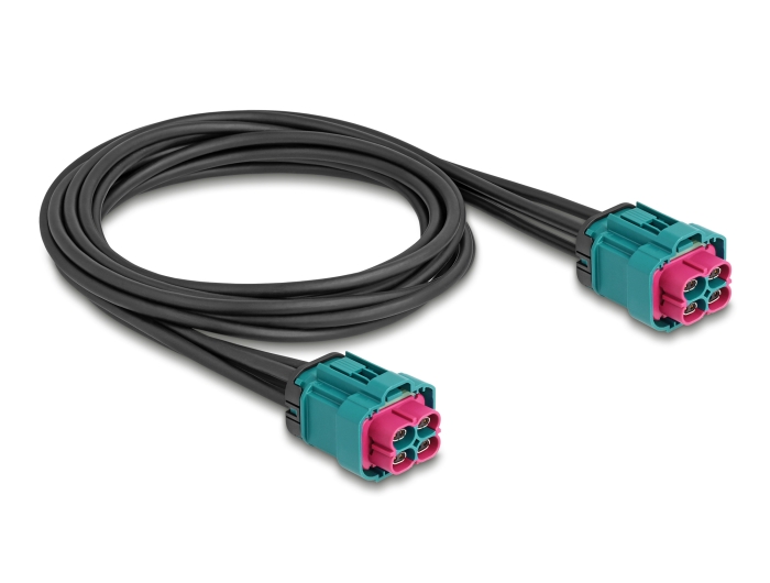 Delock Kabel HDMTD Z quad Buchse zu HDMTD Z quad Buchse 1 m IP67 Schutzart #2 