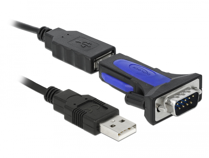 Delock Adapter USB 2.0 Typ-A zu 1 x Seriell RS-485 DB9 #1 