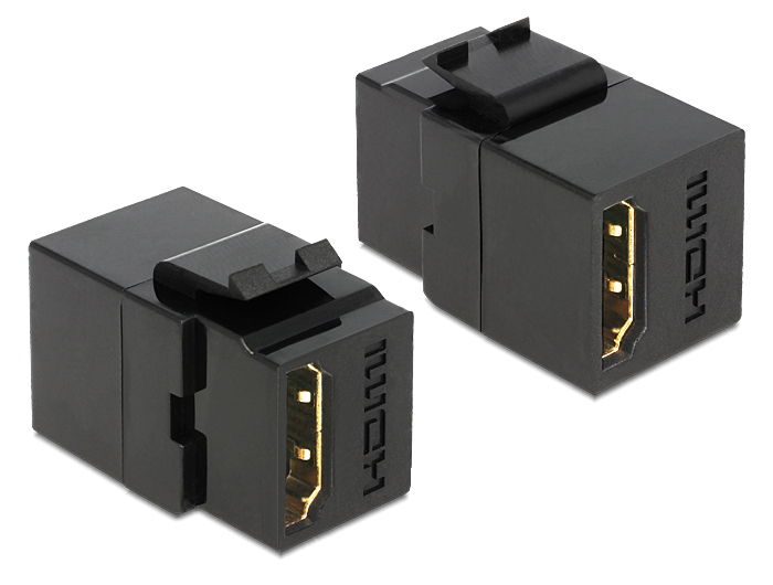 Delock Keystone Modul HDMI Buchse > HDMI Buchse schwarz #1 