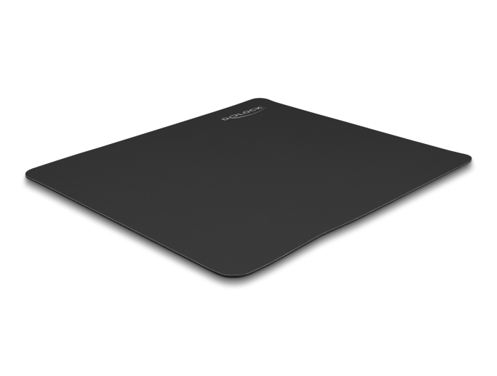 Delock Mauspad schwarz 450 x 400 mm "Glas"-Beschichtung #1 