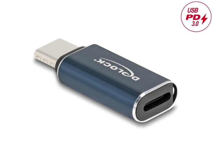 Delock Adapter USB 2.0 Type-C™ Stecker zu Lightning™ Buchse PD 3.0 #1 