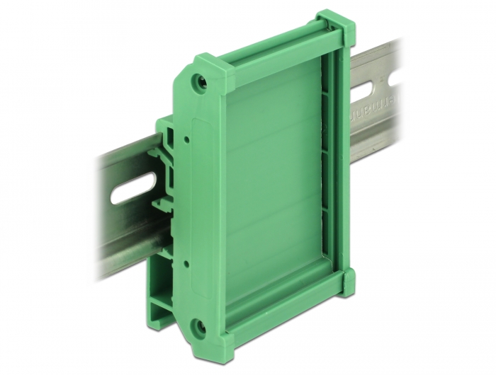 Delock Platinenhalterung (72 mm) für Hutschiene 25 cm lang #8 