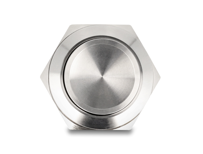 Delock Drucktaster zum Einbau 19 mm 3 x Lötanschluss #3 