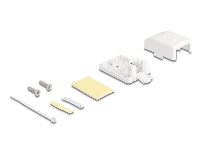Delock Keystone Leergehäuse 1 Port mit Staubschutz #1 