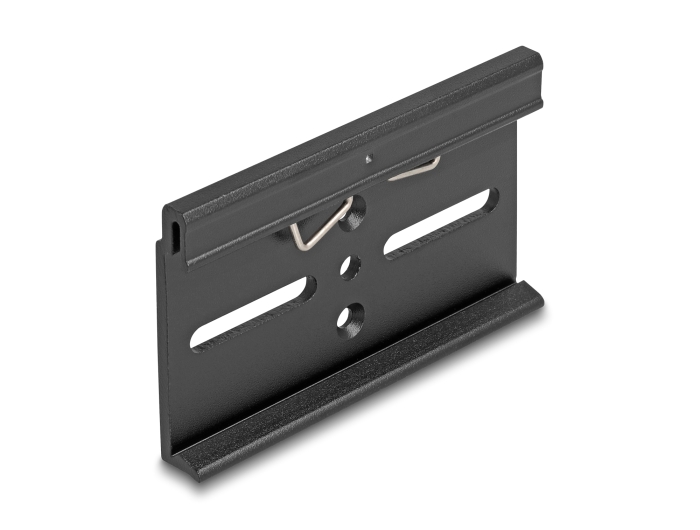 Delock Aluminium Montageclip für Hutschiene 80,0 x 47,8 mm schwarz #3 