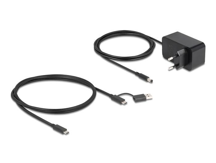 Delock 7 Port USB Hub mit 3 Ports 10 Gbps und 4 Schnellladeports 5 Gbps mit Schalter und Beleuchtung #4 