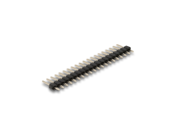 Delock Stiftleiste 20 Pin, Rastermaß 2,54 mm, 1-reihig, gerade, 5 Stück #2 