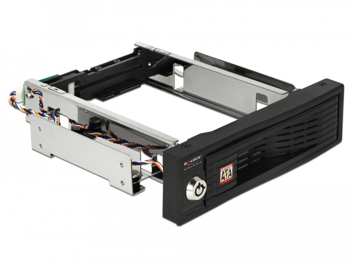 Delock 5.25″ Wechselrahmen für 1 x 3.5″ SATA HDD #1 