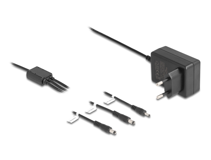 Delock Externes Netzteil 5,0 V / 2,0 A / 10,0 W DC 3,5 x 1,35 mm, DC 5,5 x 2,1 mm, DC 5,5 x 2,5 mm #2 