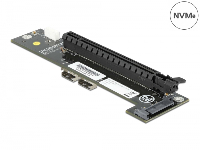 Delock Konverter 2 x SFF-8654 zu PCIe x16 Bifurkation #1 