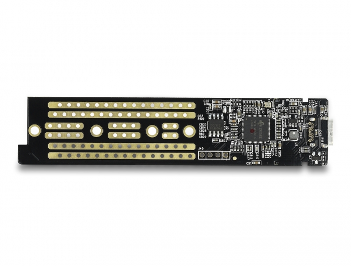 Delock Externes Gehäuse für M.2 NVMe PCIe SSD mit USB Type-C™ Buchse transparent #4 