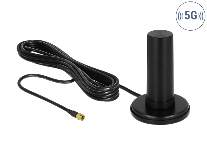 Delock 5G LTE Antenne SMA Stecker 0 - 3 dBi  #1 