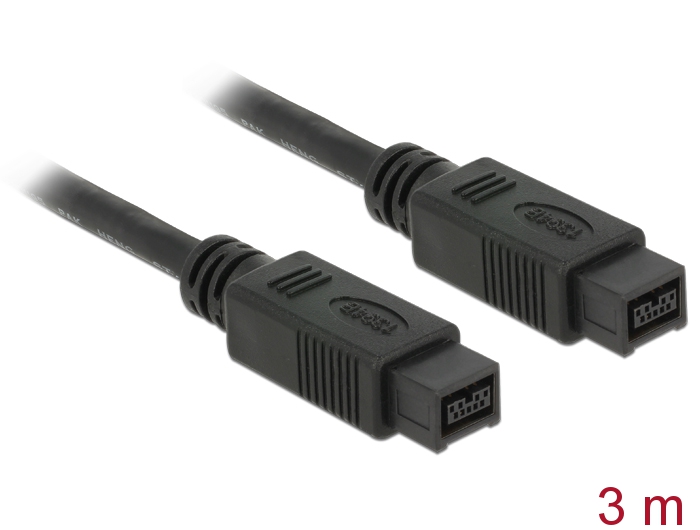 Delock Kabel FireWire 9 Pin Stecker > 9 Pin Stecker 3 m #1 