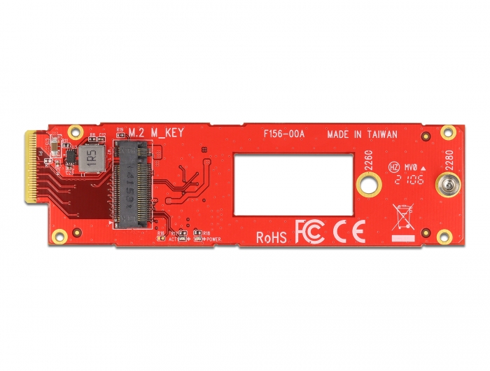 Delock Konverter EDSFF E1.S zu M.2 Key M Slot NVMe #3 