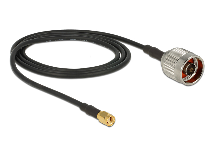 Delock Antennenkabel N Stecker > RP-SMA Stecker CFD200 1,0 m low loss #2 