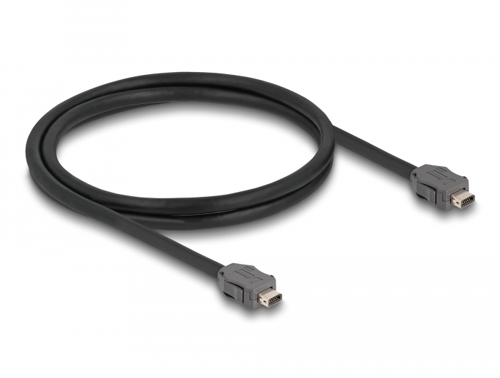 Delock Kabel ix Industrial® (A-Kodierung) Stecker zu Stecker Cat.7 1 m #2 
