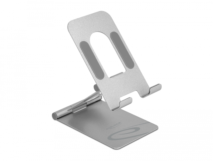 Delock Smartphone Standhalterung verstellbar Aluminium (122 g) #1 