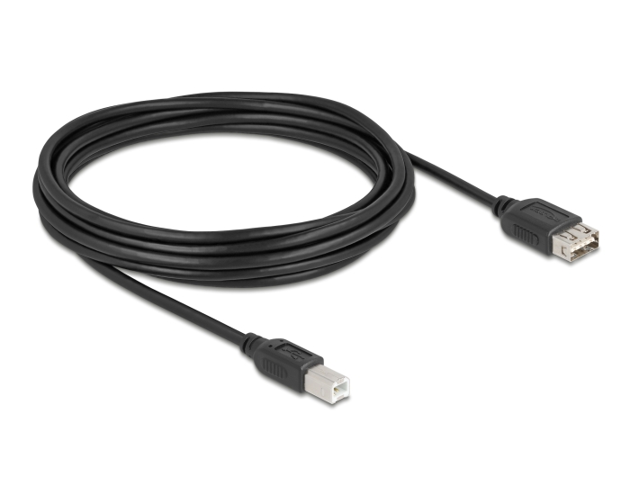 Delock USB 2.0 Kabel USB Typ-B Stecker zu EASY USB Typ-A Buchse 5 m #2 