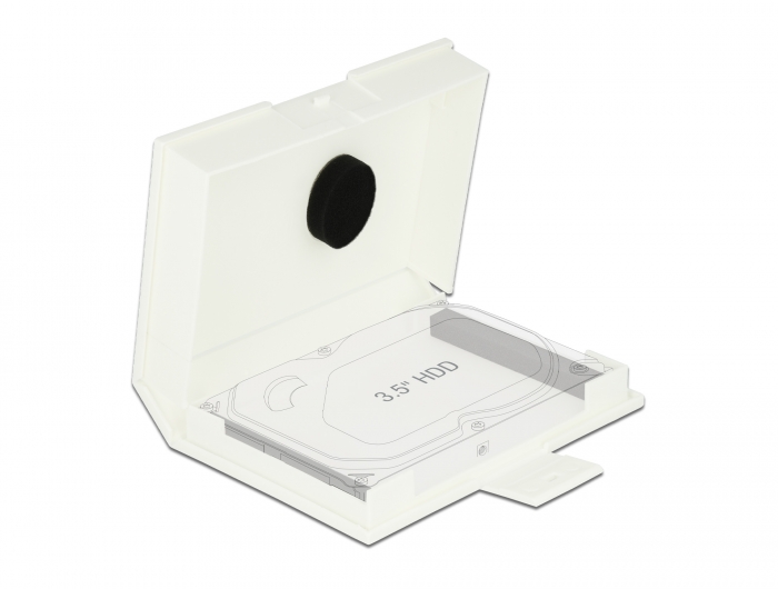 Delock Schutzbox für 3.5″ HDD weiß #3 