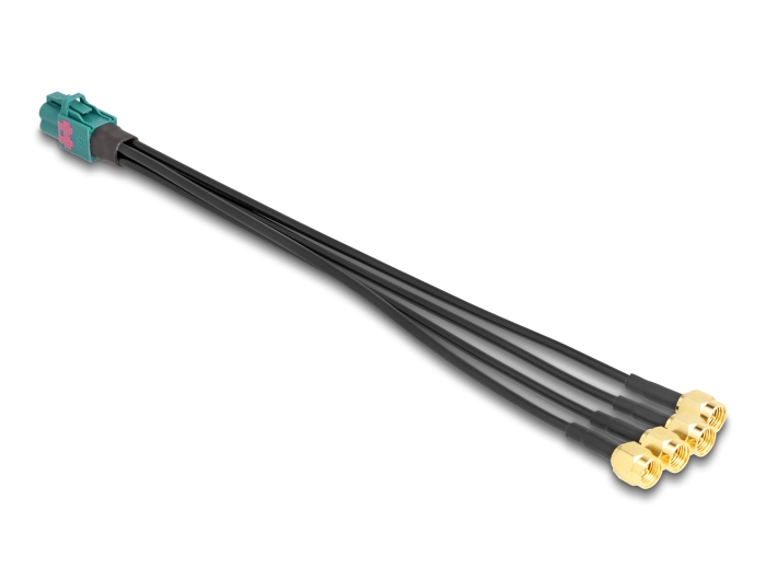 Delock Kabel Mini FAKRA Z Buchse quad zu 4 x SMA Stecker #3 