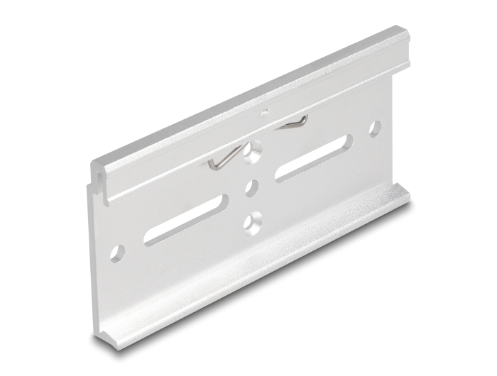 Delock Aluminium Montageclip für Hutschiene 100,0 x 47,8 mm silber #3 