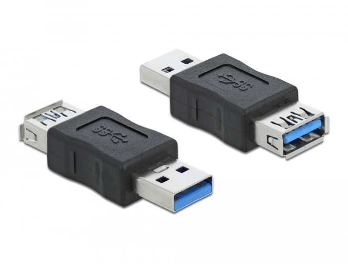 Delock USB 5 Gbps Adapter Typ-A Stecker zu Typ-A Buchse Datenblocker #1 