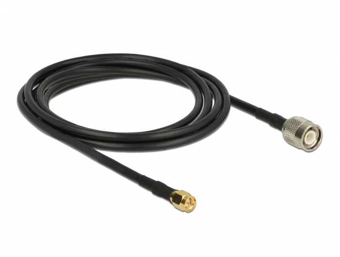 Delock Antennenkabel TNC Stecker > SMA Stecker RG-58 C/U 2,5 m #2 