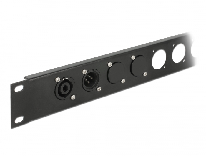 Delock Keystone Halterung 1 Port für D-Typ Metall #2 