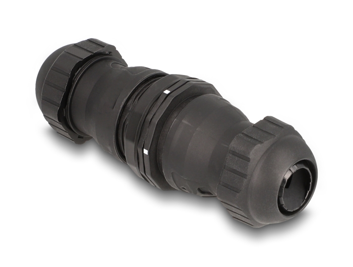 Delock LWL Kabelverbinder LC Duplex Buchse zu LC Duplex Buchse UPC OS2 IP68 staub- und wasserdicht #3 