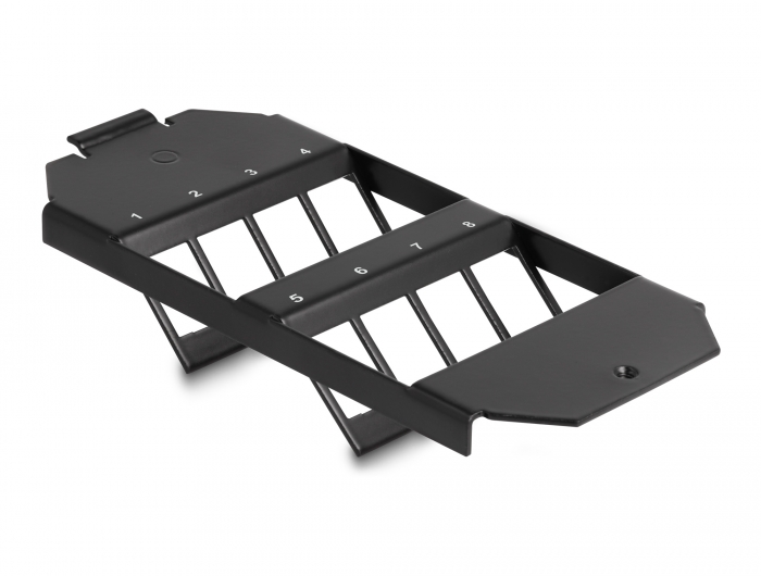 Delock Keystone Halterung 8 Port für Bodentank #1 