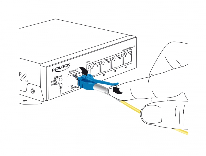 Delock Kabel Lichtwellenleiter LC > LC Singlemode OS2 Uniboot 10 m #3 